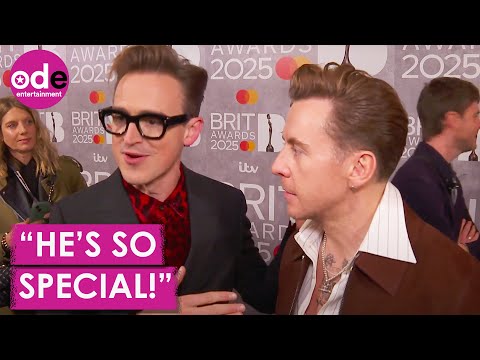 BRITs: McFly's Tom & Danny Get Emotional