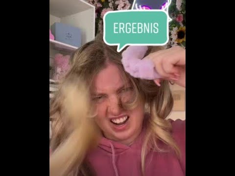 Paula tries it! Curls with a headband 😂✌🏻❤️ - the result