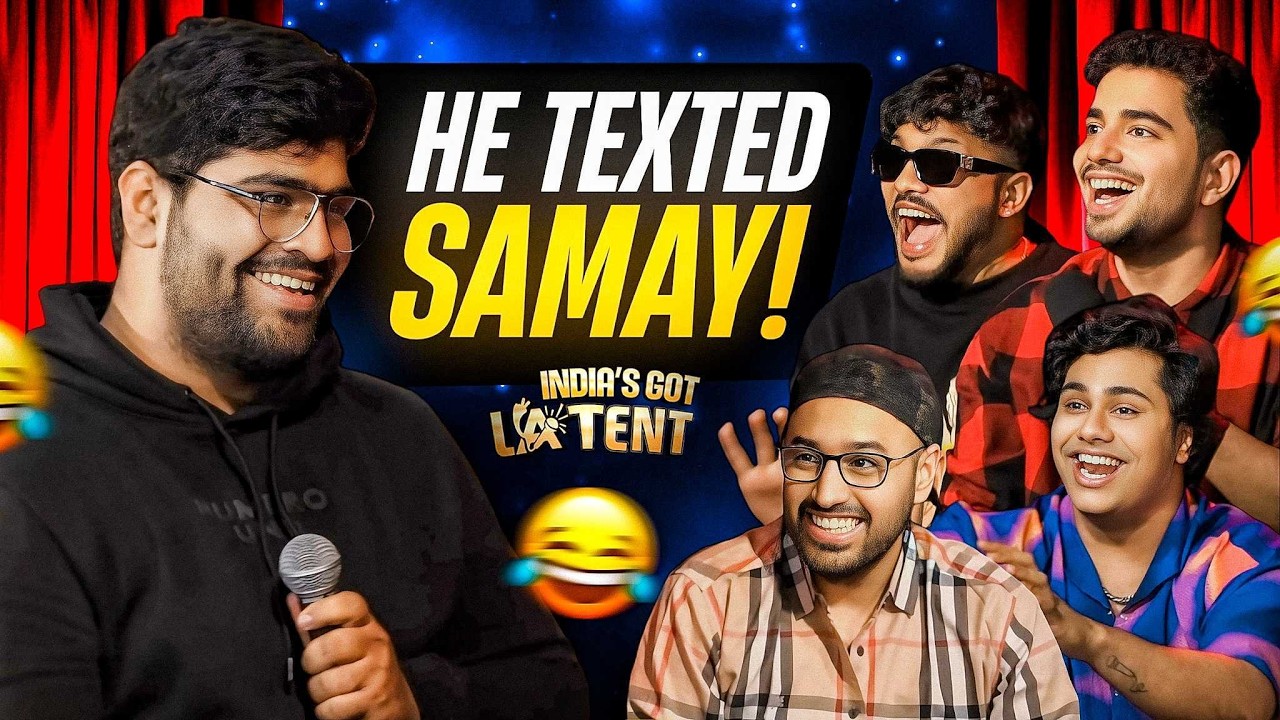 GUARDS HAD TO STOP HIM FROM PERFORMING | India's Got Latent