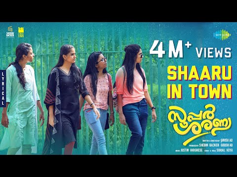 Shaaru In Town - Official Video | Super Sharanya | Anaswara Rajan | Justin Varghese | Girish AD