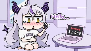 Laplus fell for a scam...【Hololive Animation｜Eng sub】