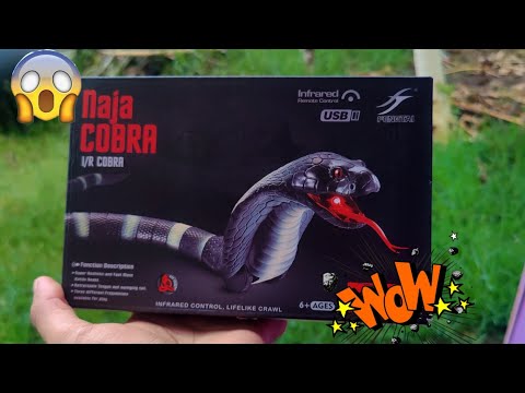 Unboxing Remote Control NaJa COBRA|R/C King Cobra Testing|Best budget RC I/R Cobra2.4G