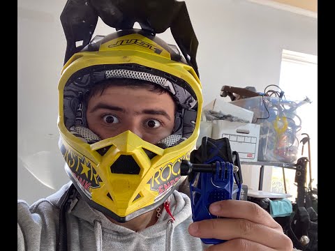 This is a look at the Dango Design GoPro mount for a Helmet.