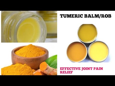 TUMERIC BALM/ROB | ARTHRITIS HOT BALM| HOW TO MAKE ROB /ABONIKI AT HOME  EASY DIY