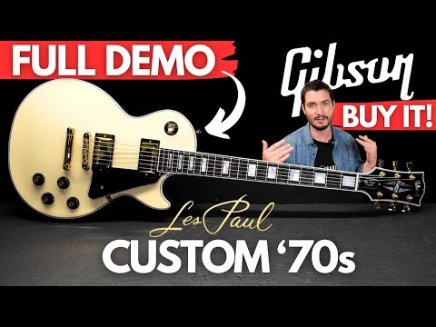 Gibson Les Paul Custom '70s Buttercream Top image 13