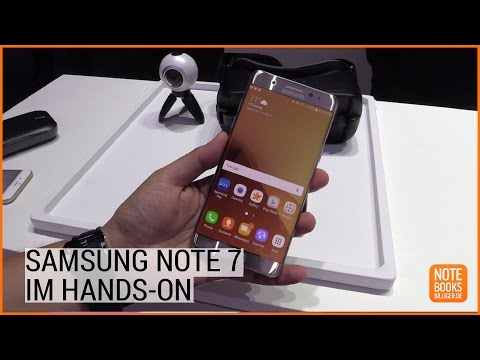Samsung Galaxy Note 7 Hands On Test - Deutsch / German ►► notebooksbilliger.de