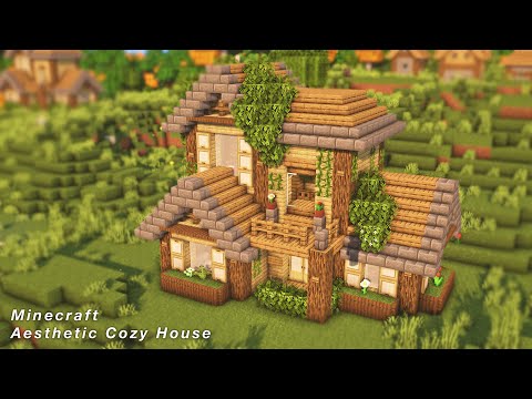 Minecraft | How to Build a Cozy Aesthetic House