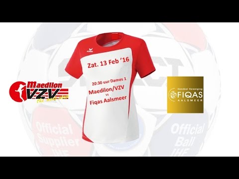 Maedilon/VZV DS1 - Fiqas Aalsmeer DS1, 13 feb 2016, 1e Divisie