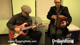 Dennis &amp; Matt from Flogging Molly Jam #2 w/ Delilah Niagara Falls, NY