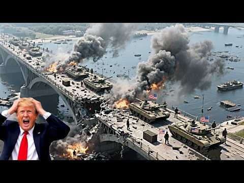 2 minutes ago! Russian SU-34 pilot's crazy stunt destroys 350 US tanks - Arma 3