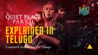 A Quiet Place Part-2 Movie Explained in Telugu | A Quiet Place 2 Recap in Telugu | Movie Lunatics