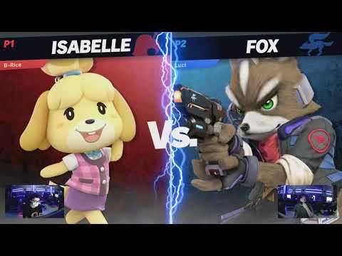 PURE Smash #15: Grand Finals - B-Rice (Isabelle) vs SAK | Felix (Lucario/Fox)
