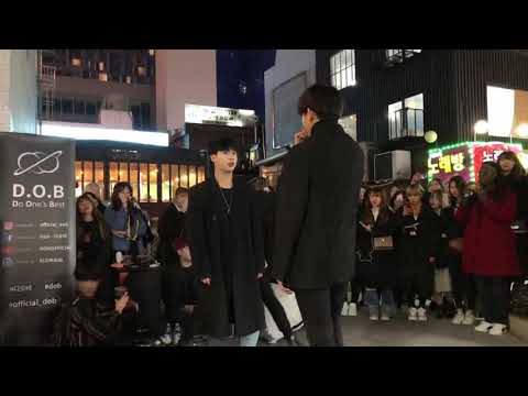 190316 홍대 버스킹 디오비 전체 직캠 : 방탄소년단(bts) - 세이브미(save me) cover.