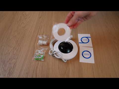 Camera IP Fisheye 4MP Audio PoE WiFi Eyecam EC-1363 - www.1cctv.ro