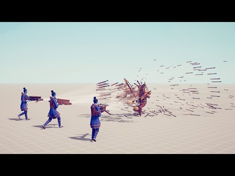 FLAIL MASTER vs 3x EVERY GOD - Totally Accurate Battle Simulator TABS