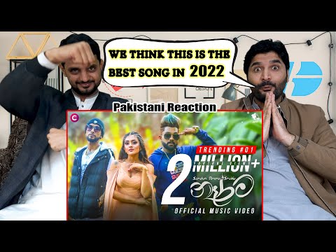 NARAMA (නෑරම) Sandun Perera Ft Smokio| Chamath Sangeeth | Pakistani reaction on Sri Lankan Song 2022