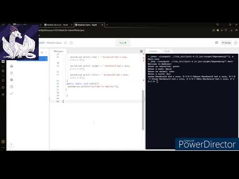 Crossoverworlds Making A Madlibs Game Java Tutorial