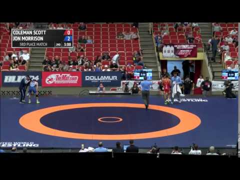 61kg 3rd, Jon Morrison, Titan Mercury WC vs Coleman Scott, Sunkist Kids