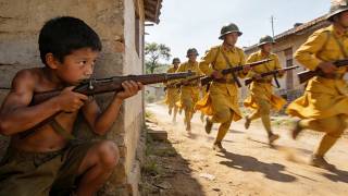 Download lagu 8歲小孩竟是最強的童子兵，半路伏殺百名日軍⚔️ 抗日擂台| Kung Fu mp3