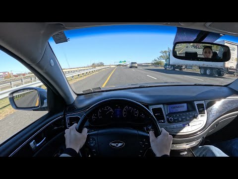 2013 Hyundai Genesis 3.8 Sedan - POV Test Drive