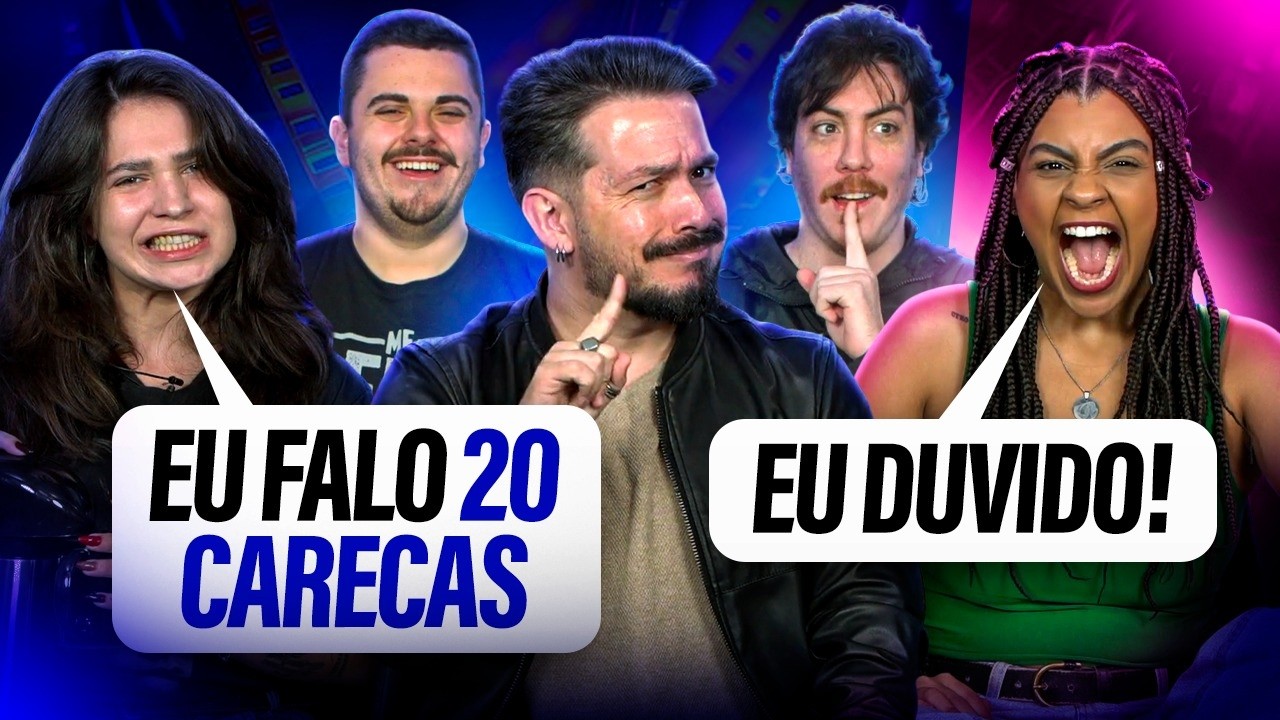 EU FALO 20 YOUTUBERS FAMOSOS - EU DUVIDO