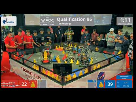2018 Vex Worlds Technology Div Q86 1727E