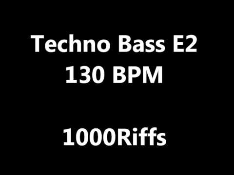 Techno Bass E2 Metronome : 130 BPM - Beats Per Minute