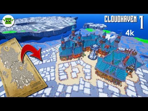 andyisyoda - Minecraft Wizard Kingdom Lets Build - E1 - Welcome to Cloudhaven
