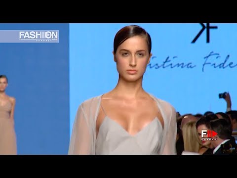 KRISTINA FIDELSKAYA 4th Arab Fashion Week Ready Couture & Resort 2018 - Fashion Channel