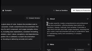 AI Agent Pipe for product documentation