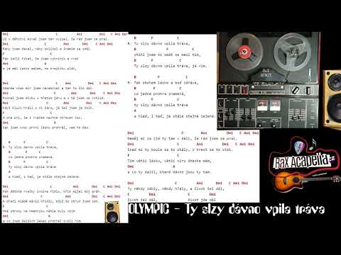Olympic - Ty slzy dávno vpila tráva (ACAPELLA REMIX by BaX) + akordy