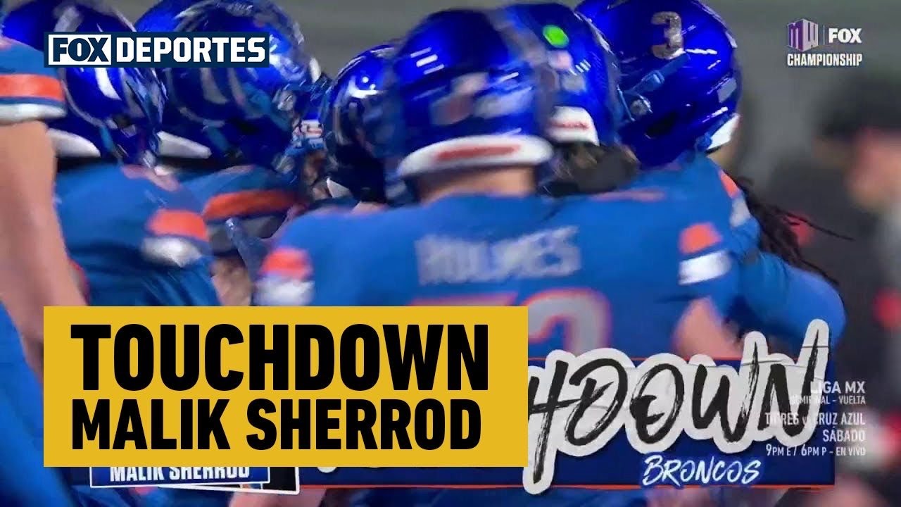 🤩🏈 TOUCHDOWN MALIK SHERROD | UNLV Rebels 7–28 Boise State Broncos | College Football 2025