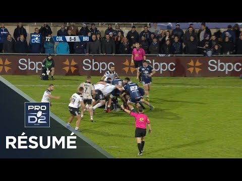 PRO D2 - Résumé Colomiers-Brive: 9-6 - J16 - Saison 2018/2019