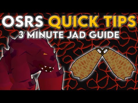 OSRS JAD KILL QUICK EASY GUIDE BLACK CHIN HEALERS!