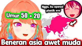 Irys Gapercaya Kalo Orang ASIA Banyak Yang Awet Muda ww..【Hololive】
