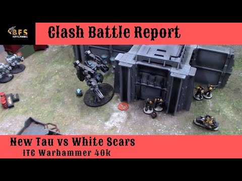 *New Rules* Tau VS White Scars, New ITC Rules Warhammer 40k Competitive Battle Report.