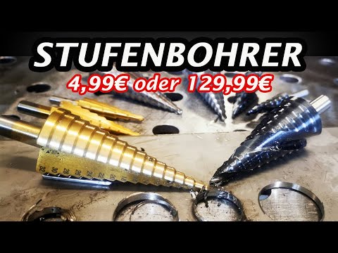 Billig wirklich schlechter? Der erstaunliche Stufenbohrer Test