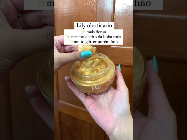 Vídeo relacionado con O Boticário Lily Glow Gel Crema Corporal Iluminadora Hidratante Brillante Para El Cuerpo con Brillo 250g