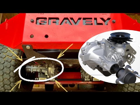 Gravely Zeroturn Transaxle Fluid Change  - Easy DIY