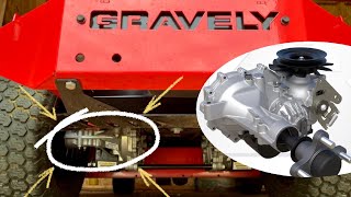 Gravely Zeroturn Transaxle Fluid Change  - Easy DIY