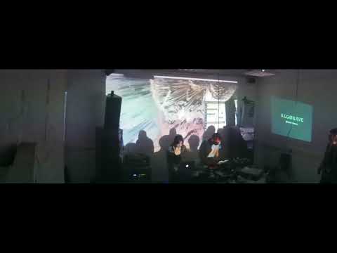 Yaxu (audio) + Miri Kat (video) live at algorave sheffield 01/09/17