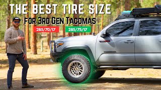 The BEST Tire Size for 3rd Gen Tacomas - How I Fit Bigger Tires w/ NO RUBBING