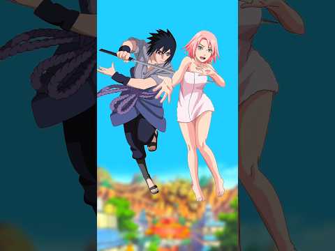Sasuke vs Sakura | who is strong? #naruto #sasuke #sakura #youtubeshorts #narutoshippuden #shorts