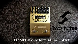 Video thumbnail for Two notes Le Crunch Pedal Preamp demo by martial allart by Martial Allart