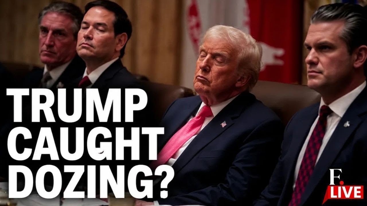 Did Trump Sleep Again During Oval Office Meeting?  Vantage LIVE