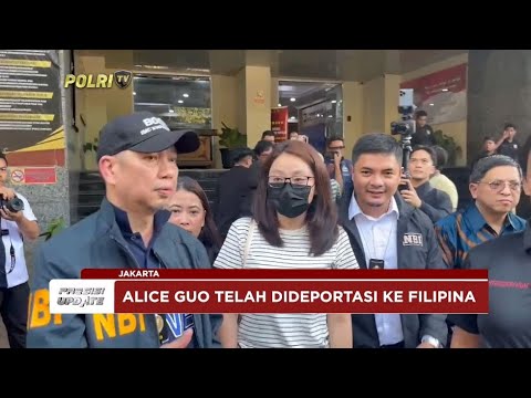 PRESISI UPDATE : POLRI AMANKAN BURONAN FILIPINA ALICE GUO 09/09/2024 13.00