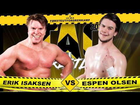 Norges Wrestlingforbund: Erik Isaksen vs. Espen Olsen, 1st February 2020 | Pro-wrestling in Europe