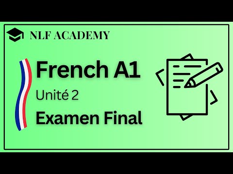 French Course 2025 Road to A1 A2 B1
