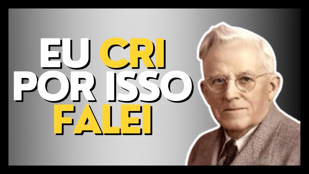 E. W. Kenyon - EU CRI POR ISSO FALEI | O Milagre está em sua boca - (em português)