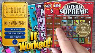 So Crazy… It Worked! I Bought Two $100 Lottery Tickets